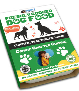 Chicken, Tripe, Lamb Hearts, Vegetables & Vitamins 3 x 400g