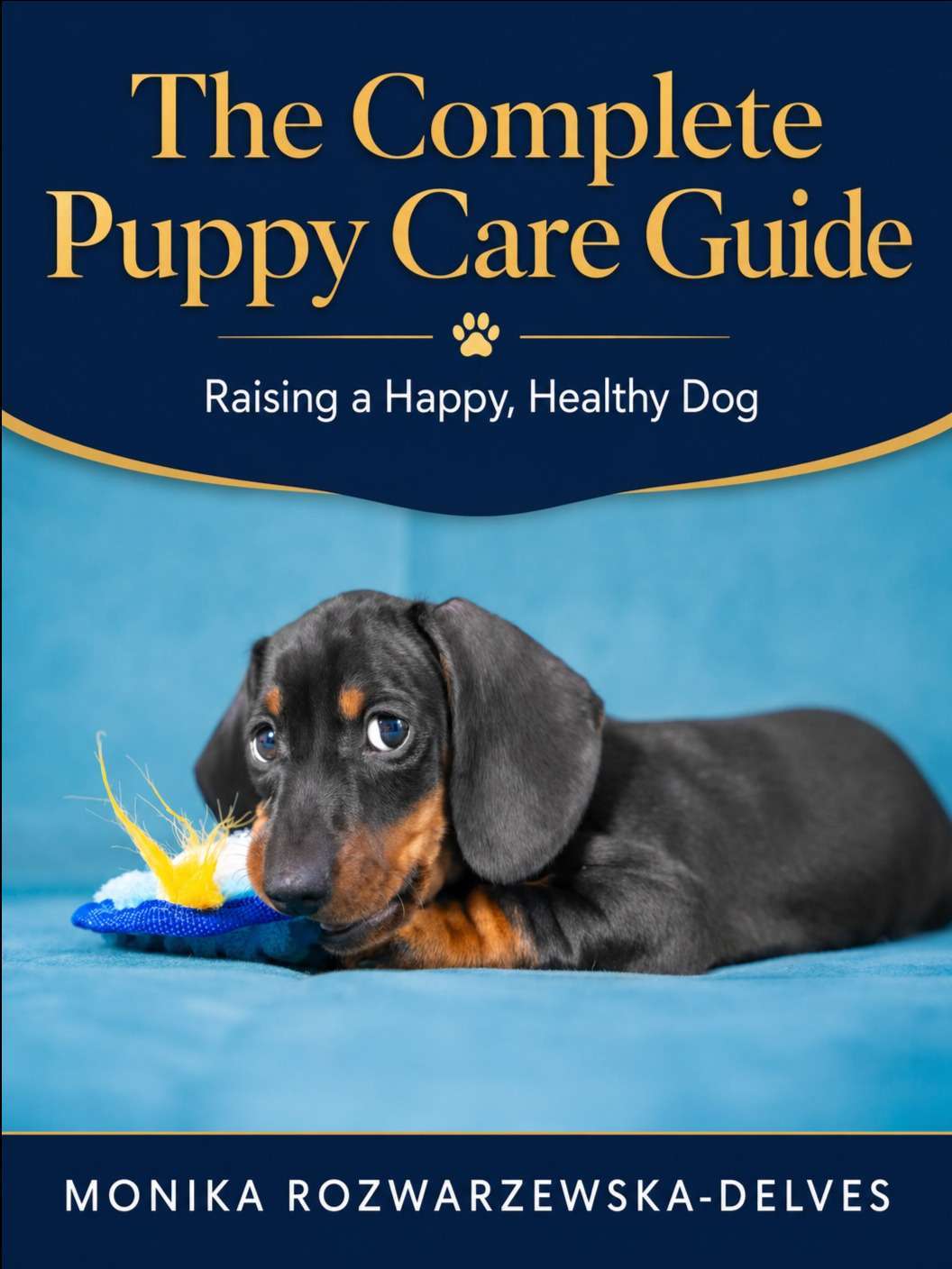 Cover of The Complete Puppy Care Guide by Monika Rozwarzewska-Delves