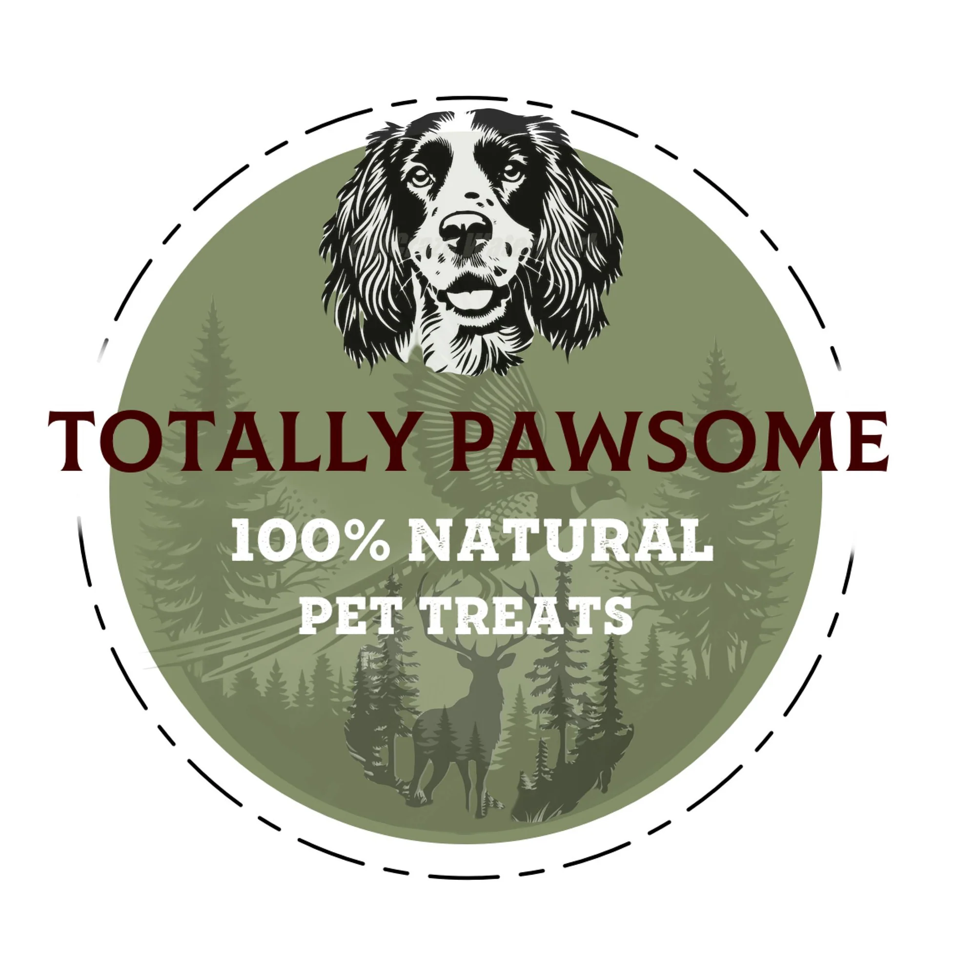 Totally Pawsome Natural Pet Treats logo